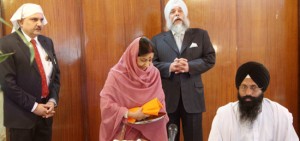 Swaraj Gurudwara visit