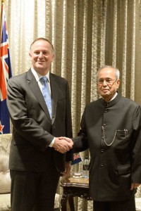 Pranab in NZ