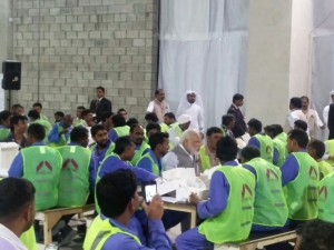 PM Modi-Qatar workers