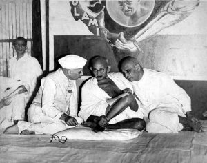 patel-gandhi-nehru