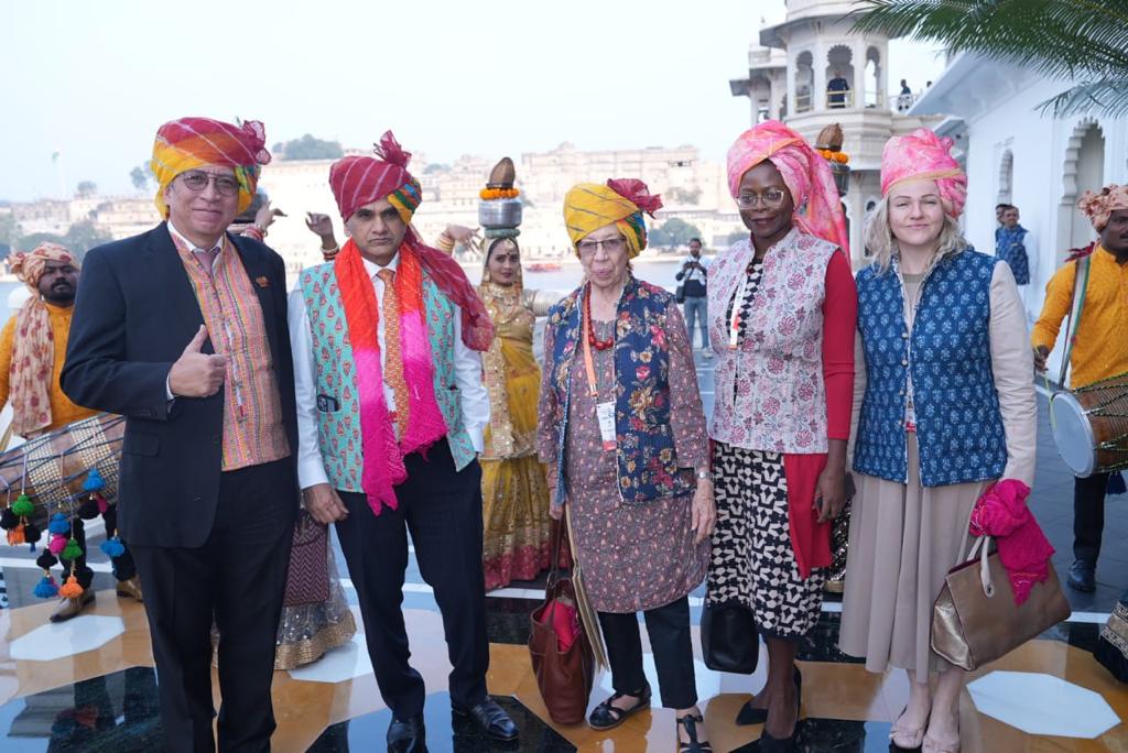 Sporting Rajasthani Turbans, G20 Sherpas Brainstorm On SDG, Green Growth - India Writes